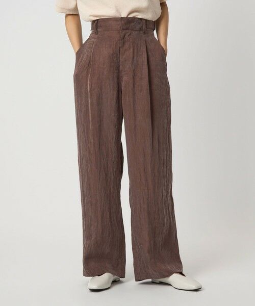green label relaxing / グリーンレーベル リラクシング その他パンツ | ＜SEASONAL COLLECTION＞ツイル パンツ | 詳細10