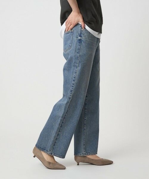 green label relaxing / グリーンレーベル リラクシング デニムパンツ | 【別注】＜NEEDBY heritage＞MEI ワイド ストレート デニム | 詳細9