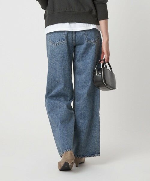 green label relaxing / グリーンレーベル リラクシング デニムパンツ | 【別注】＜NEEDBY heritage＞MEI ワイド ストレート デニム | 詳細10