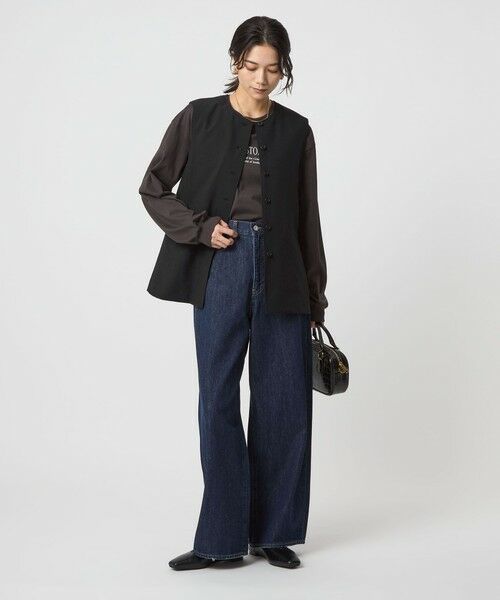 green label relaxing / グリーンレーベル リラクシング シャツ・ブラウス | ジレ ブラウス | 詳細3