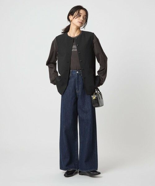 green label relaxing / グリーンレーベル リラクシング シャツ・ブラウス | ジレ ブラウス | 詳細4