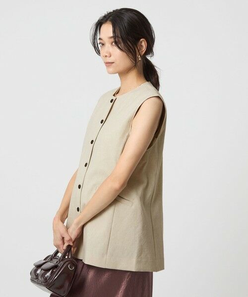 green label relaxing / グリーンレーベル リラクシング シャツ・ブラウス | ジレ ブラウス | 詳細9