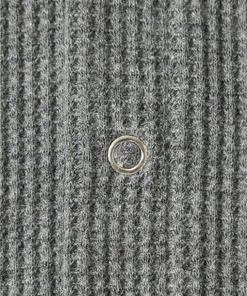 green label relaxing / グリーンレーベル リラクシング カットソー | 【WEB限定】＜at ease＞ワッフル ヘンリーネック 5分袖 プルオーバー カットソー | 詳細5