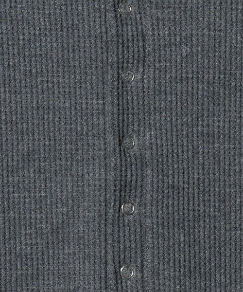 green label relaxing / グリーンレーベル リラクシング カットソー | 【WEB限定】＜at ease＞ワッフル ヘンリーネック 5分袖 プルオーバー カットソー | 詳細11