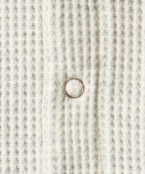 green label relaxing / グリーンレーベル リラクシング カットソー | 【WEB限定】＜at ease＞ワッフル ヘンリーネック 5分袖 プルオーバー カットソー | 詳細15