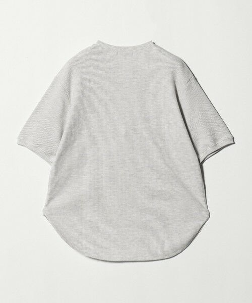 green label relaxing / グリーンレーベル リラクシング カットソー | 【WEB限定】＜at ease＞ワッフル ヘンリーネック 5分袖 プルオーバー カットソー | 詳細17