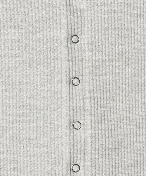 green label relaxing / グリーンレーベル リラクシング カットソー | 【WEB限定】＜at ease＞ワッフル ヘンリーネック 5分袖 プルオーバー カットソー | 詳細19