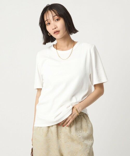 green label relaxing / グリーンレーベル リラクシング Tシャツ | フィブリルタッチ ショートスリーブ Tシャツ | 詳細1