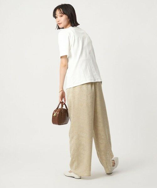 green label relaxing / グリーンレーベル リラクシング Tシャツ | フィブリルタッチ ショートスリーブ Tシャツ | 詳細3