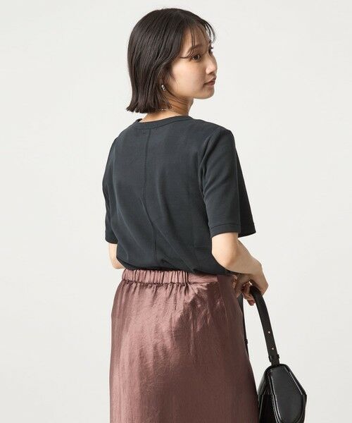 green label relaxing / グリーンレーベル リラクシング Tシャツ | フィブリルタッチ ショートスリーブ Tシャツ | 詳細4