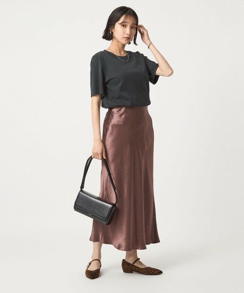 green label relaxing / グリーンレーベル リラクシング Tシャツ | フィブリルタッチ ショートスリーブ Tシャツ | 詳細5