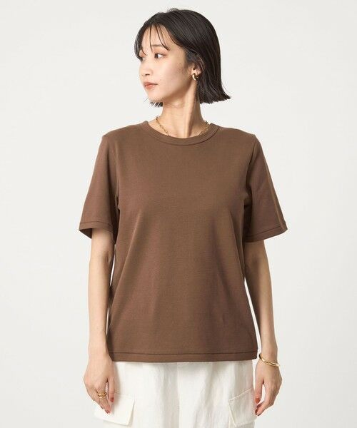 green label relaxing / グリーンレーベル リラクシング Tシャツ | フィブリルタッチ ショートスリーブ Tシャツ | 詳細10