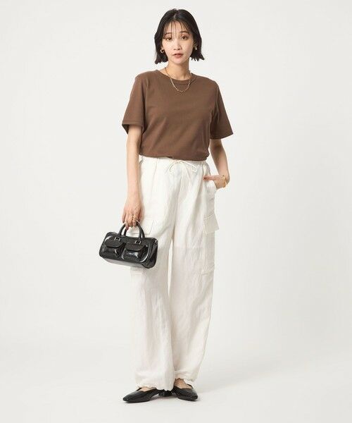 green label relaxing / グリーンレーベル リラクシング Tシャツ | フィブリルタッチ ショートスリーブ Tシャツ | 詳細8