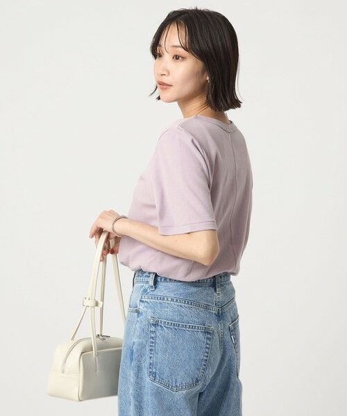 green label relaxing / グリーンレーベル リラクシング Tシャツ | フィブリルタッチ ショートスリーブ Tシャツ | 詳細15