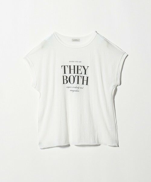 green label relaxing / グリーンレーベル リラクシング カットソー | シアー ロゴ ショートスリーブ Tシャツ | 詳細4