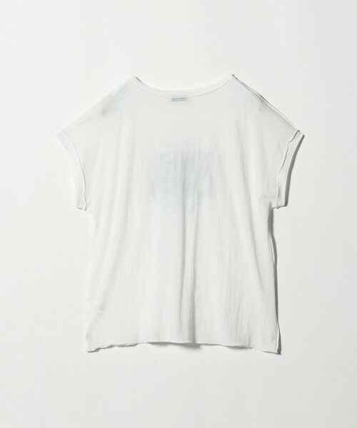 green label relaxing / グリーンレーベル リラクシング カットソー | シアー ロゴ ショートスリーブ Tシャツ | 詳細5