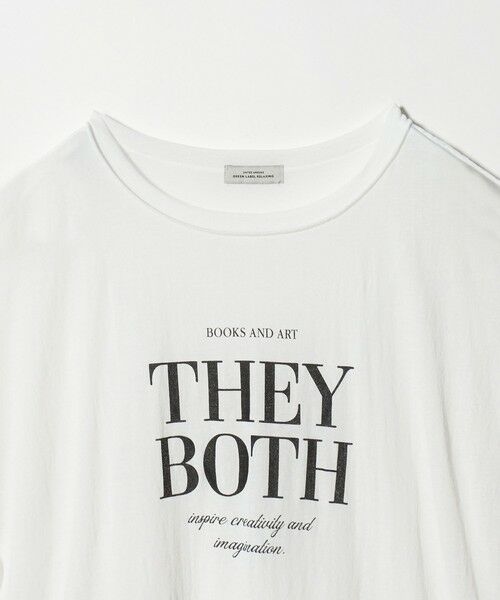 green label relaxing / グリーンレーベル リラクシング カットソー | シアー ロゴ ショートスリーブ Tシャツ | 詳細6