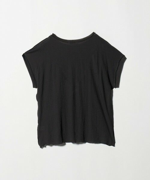 green label relaxing / グリーンレーベル リラクシング カットソー | シアー ロゴ ショートスリーブ Tシャツ | 詳細16