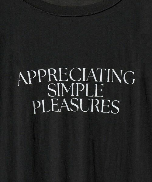 green label relaxing / グリーンレーベル リラクシング カットソー | シアー ロゴ ショートスリーブ Tシャツ | 詳細18