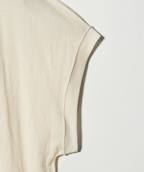 green label relaxing / グリーンレーベル リラクシング カットソー | シアー ロゴ ショートスリーブ Tシャツ | 詳細25