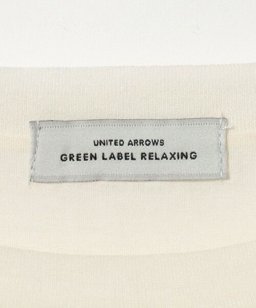 green label relaxing / グリーンレーベル リラクシング カットソー | シアー ロゴ ショートスリーブ Tシャツ | 詳細29