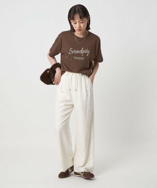 green label relaxing / グリーンレーベル リラクシング カットソー | ロゴ ショートスリーブ Tシャツ | 詳細13