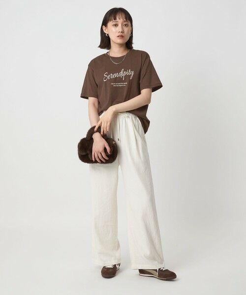 green label relaxing / グリーンレーベル リラクシング カットソー | ロゴ ショートスリーブ Tシャツ | 詳細14