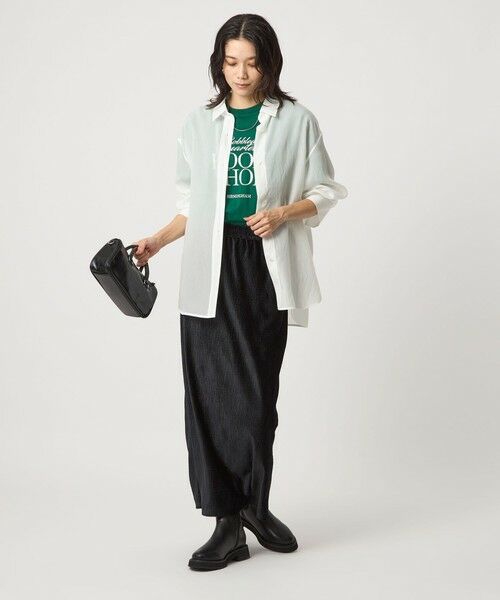 green label relaxing / グリーンレーベル リラクシング カットソー | ロゴ ショートスリーブ Tシャツ | 詳細30