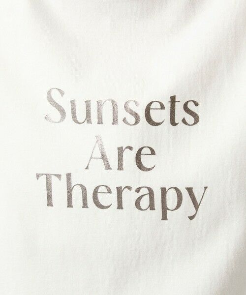 green label relaxing / グリーンレーベル リラクシング カットソー | ＜at ease＞ロゴ オーバー ショートスリーブ Ｔシャツ | 詳細4