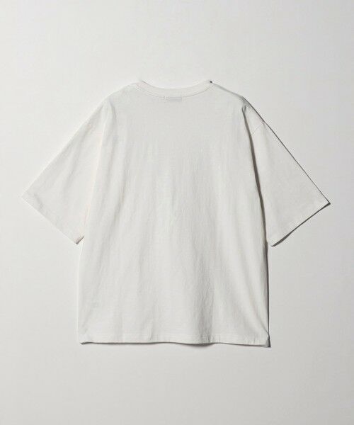 green label relaxing / グリーンレーベル リラクシング カットソー | ＜at ease＞ロゴ オーバー ショートスリーブ Ｔシャツ | 詳細6