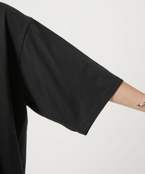 green label relaxing / グリーンレーベル リラクシング カットソー | ＜at ease＞ロゴ オーバー ショートスリーブ Ｔシャツ | 詳細17