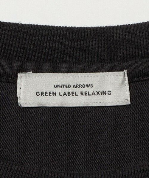 green label relaxing / グリーンレーベル リラクシング カットソー | ＜at ease＞ロゴ オーバー ショートスリーブ Ｔシャツ | 詳細27