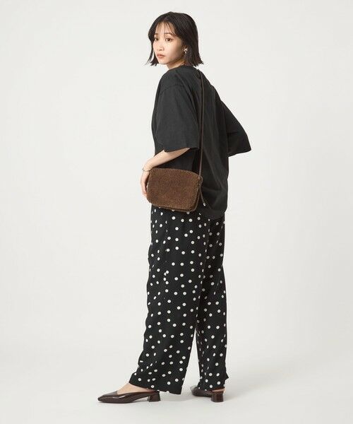 green label relaxing / グリーンレーベル リラクシング カットソー | ＜at ease＞ロゴ オーバー ショートスリーブ Ｔシャツ | 詳細11