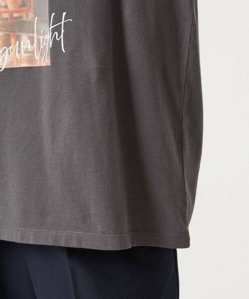 green label relaxing / グリーンレーベル リラクシング カットソー | ＜at ease＞フロント フォト ショートスリーブ Ｔシャツ | 詳細19