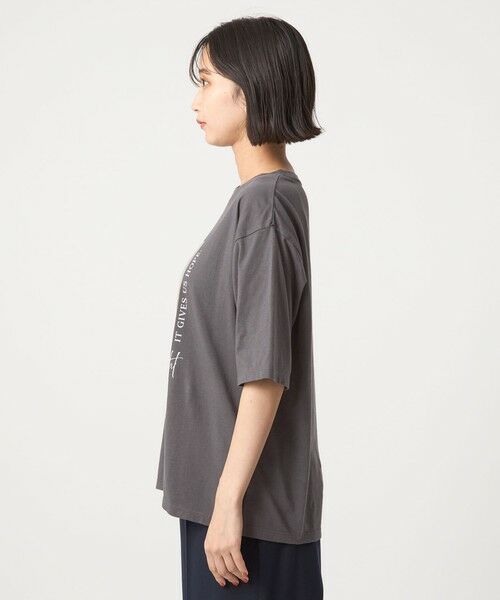 green label relaxing / グリーンレーベル リラクシング カットソー | ＜at ease＞フロント フォト ショートスリーブ Ｔシャツ | 詳細15