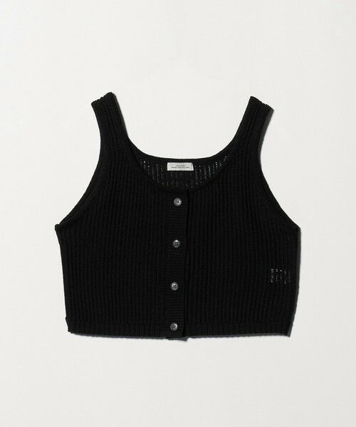 green label relaxing / グリーンレーベル リラクシング ベスト | メッシュ ニット ビスチェ -ウォッシャブル- | 詳細4