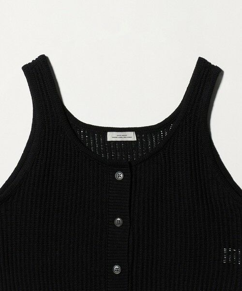 green label relaxing / グリーンレーベル リラクシング ベスト | メッシュ ニット ビスチェ -ウォッシャブル- | 詳細6