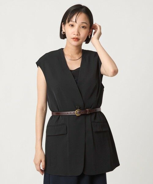 green label relaxing / グリーンレーベル リラクシング ベスト | ＜SEASONAL COLLECTION＞ノーラペル ジレ | 詳細4