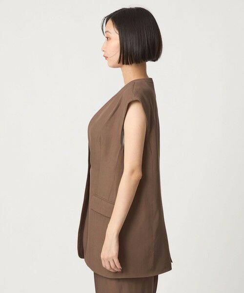 green label relaxing / グリーンレーベル リラクシング ベスト | ＜SEASONAL COLLECTION＞ノーラペル ジレ | 詳細17