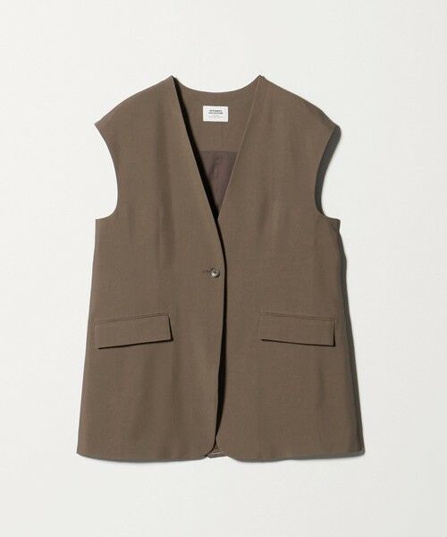 green label relaxing / グリーンレーベル リラクシング ベスト | ＜SEASONAL COLLECTION＞ノーラペル ジレ | 詳細24
