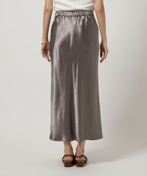 green label relaxing / グリーンレーベル リラクシング ロング・マキシ丈スカート | サテン ナロー スカート | 詳細21