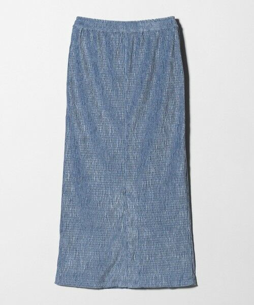 green label relaxing / グリーンレーベル リラクシング ロング・マキシ丈スカート | ［size SHORTあり］クレープベロア タイト スカート | 詳細19