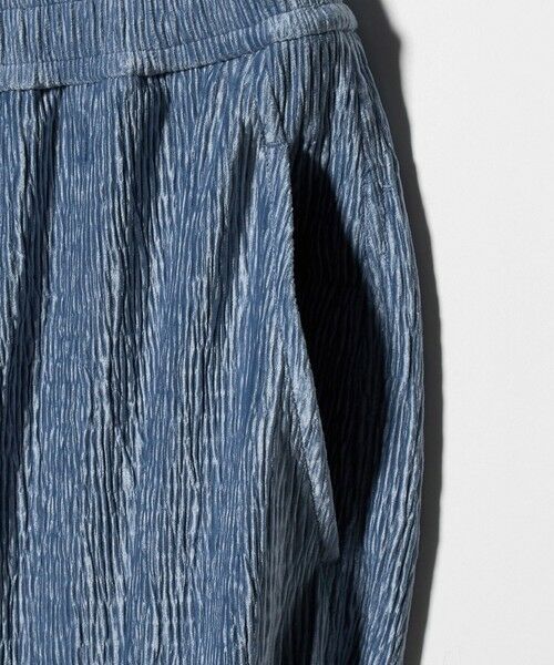 green label relaxing / グリーンレーベル リラクシング ロング・マキシ丈スカート | ［size SHORTあり］クレープベロア タイト スカート | 詳細21