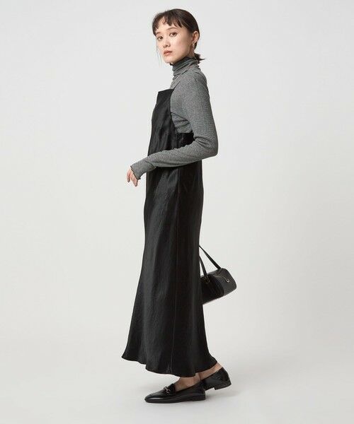 green label relaxing / グリーンレーベル リラクシング ロング・マキシ丈ワンピース | サテン キャミソール ワンピース | 詳細14