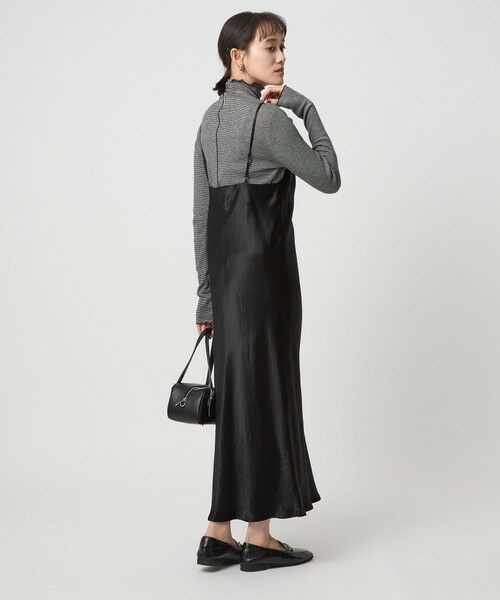 green label relaxing / グリーンレーベル リラクシング ロング・マキシ丈ワンピース | サテン キャミソール ワンピース | 詳細15