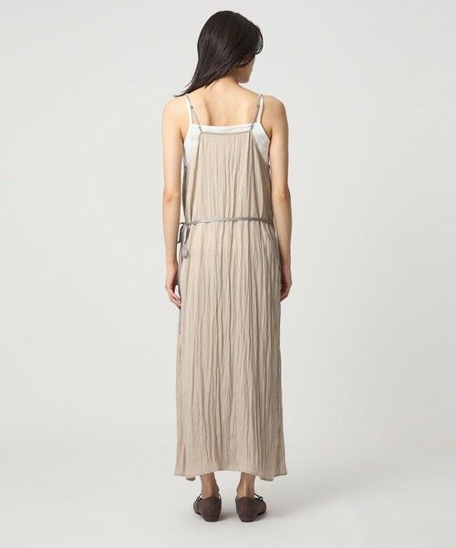 green label relaxing / グリーンレーベル リラクシング ロング・マキシ丈ワンピース | ＜SEASONAL COLLECTION＞ツイル キャミソール ワンピース | 詳細15