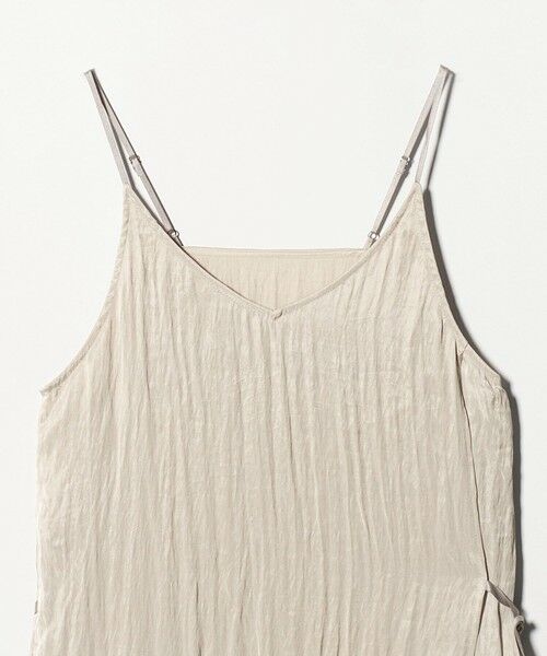 green label relaxing / グリーンレーベル リラクシング ロング・マキシ丈ワンピース | ＜SEASONAL COLLECTION＞ツイル キャミソール ワンピース | 詳細18