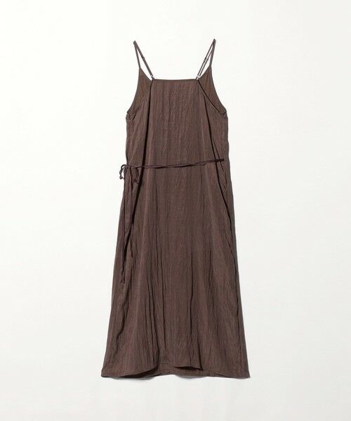 green label relaxing / グリーンレーベル リラクシング ロング・マキシ丈ワンピース | ＜SEASONAL COLLECTION＞ツイル キャミソール ワンピース | 詳細21