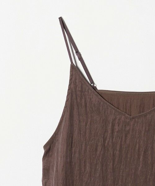 green label relaxing / グリーンレーベル リラクシング ロング・マキシ丈ワンピース | ＜SEASONAL COLLECTION＞ツイル キャミソール ワンピース | 詳細23