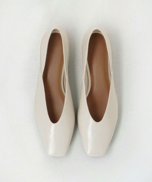 green label relaxing / グリーンレーベル リラクシング フラットシューズ | スクエア 2WAY フラットシューズ | 詳細4